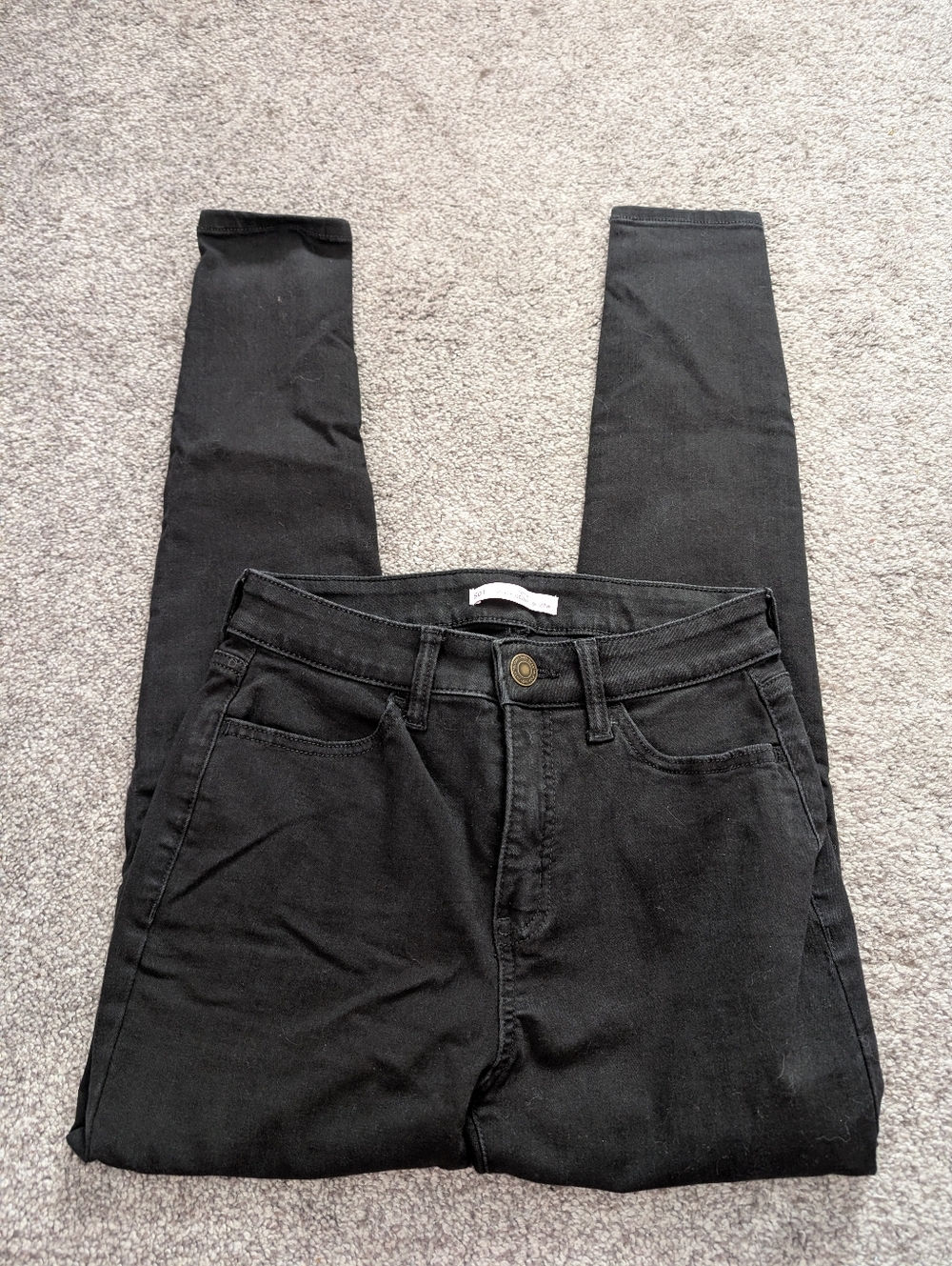SO Black High Rise Jeggings